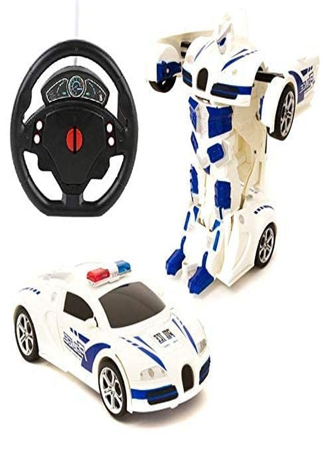 Amitasha Transform Remote Control Car 2-in-1 Convertible Steering Robot RC Car for Kids Boys Birthday Gift - Image 3